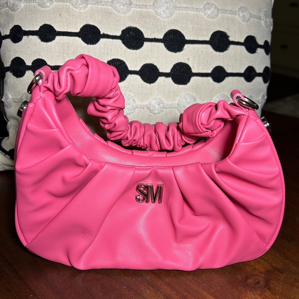 Steve Madden BCorrine fuschia faux leather Small Purse - Picture 10 of 11